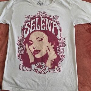 Selena Cream Graphic Tee